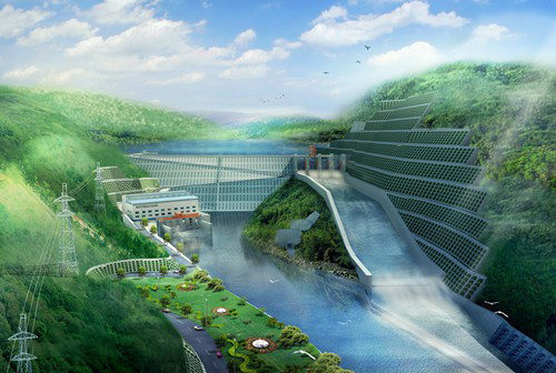 海棠老挝南塔河1号水电站项目